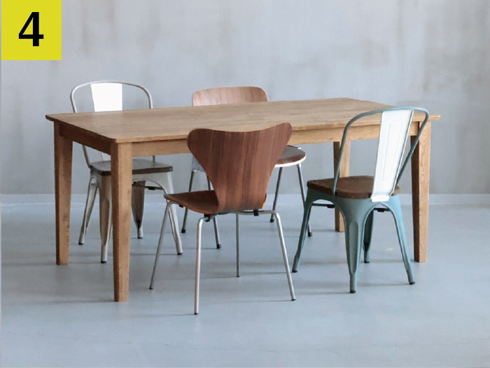 ダイニングのコーディネート写真4