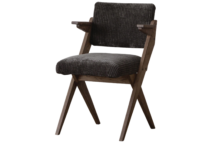 ゼット ダイニングチェア肘付