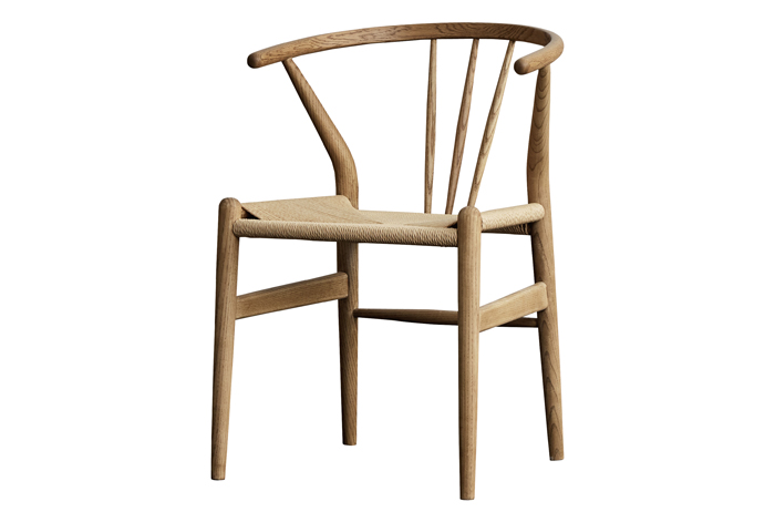 イロハ ダイニングチェア オーク ペーパーコード ブラウン