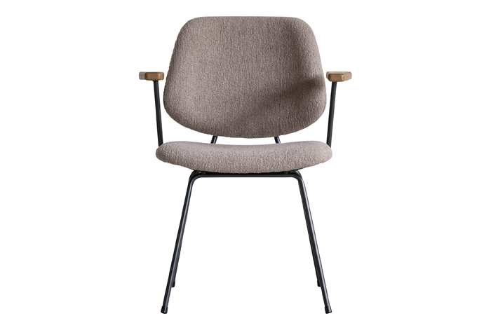 アボック ダイニングチェア 肘付