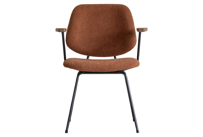 アボック ダイニングチェア 肘付