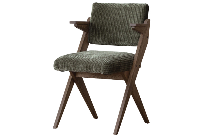 ゼット ダイニングチェア 肘付