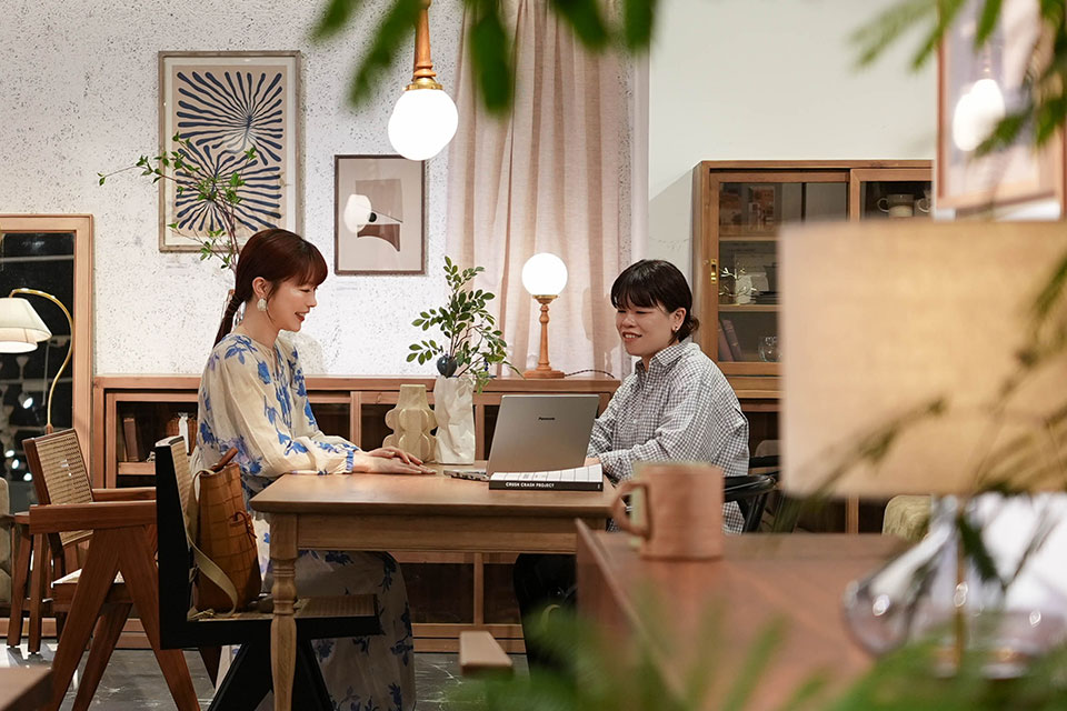 NIKOLIFEさんに学ぶ春の模様替え：インタビュー画像