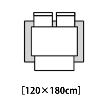 2~4人掛けテーブル 120×160cm