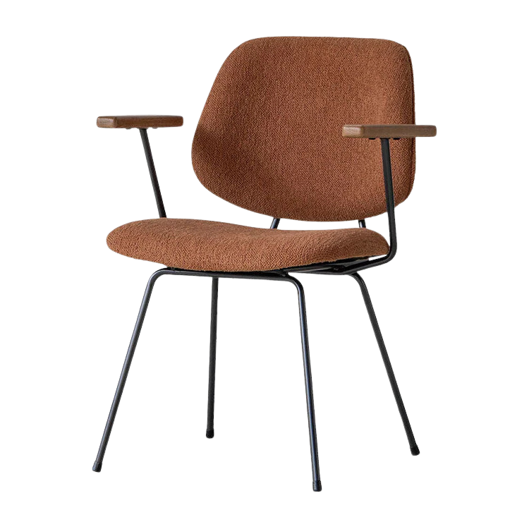 アボックダイニングチェア肘付き TIMキャメル