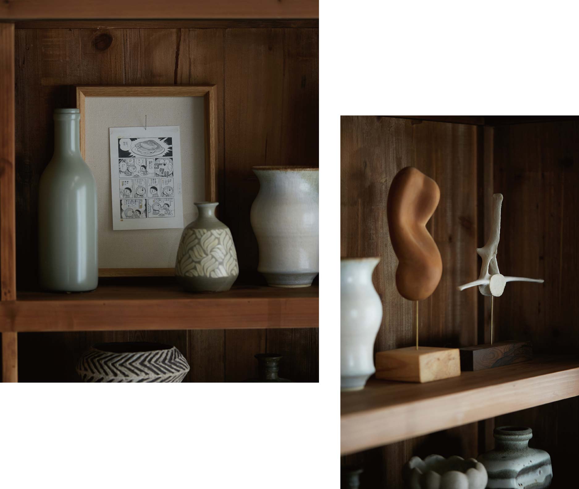 スタッフのお気に入りのオブジェの写真