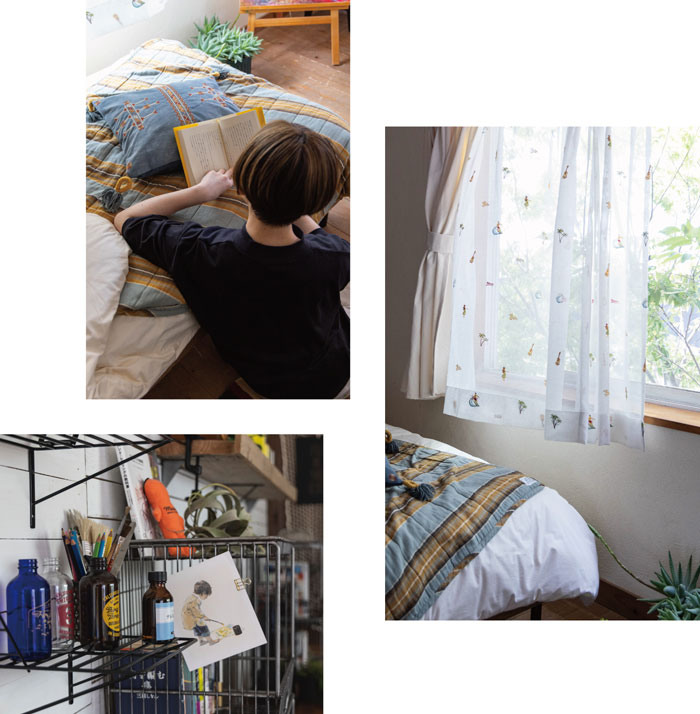 スタッフがコーディネートした部屋の写真