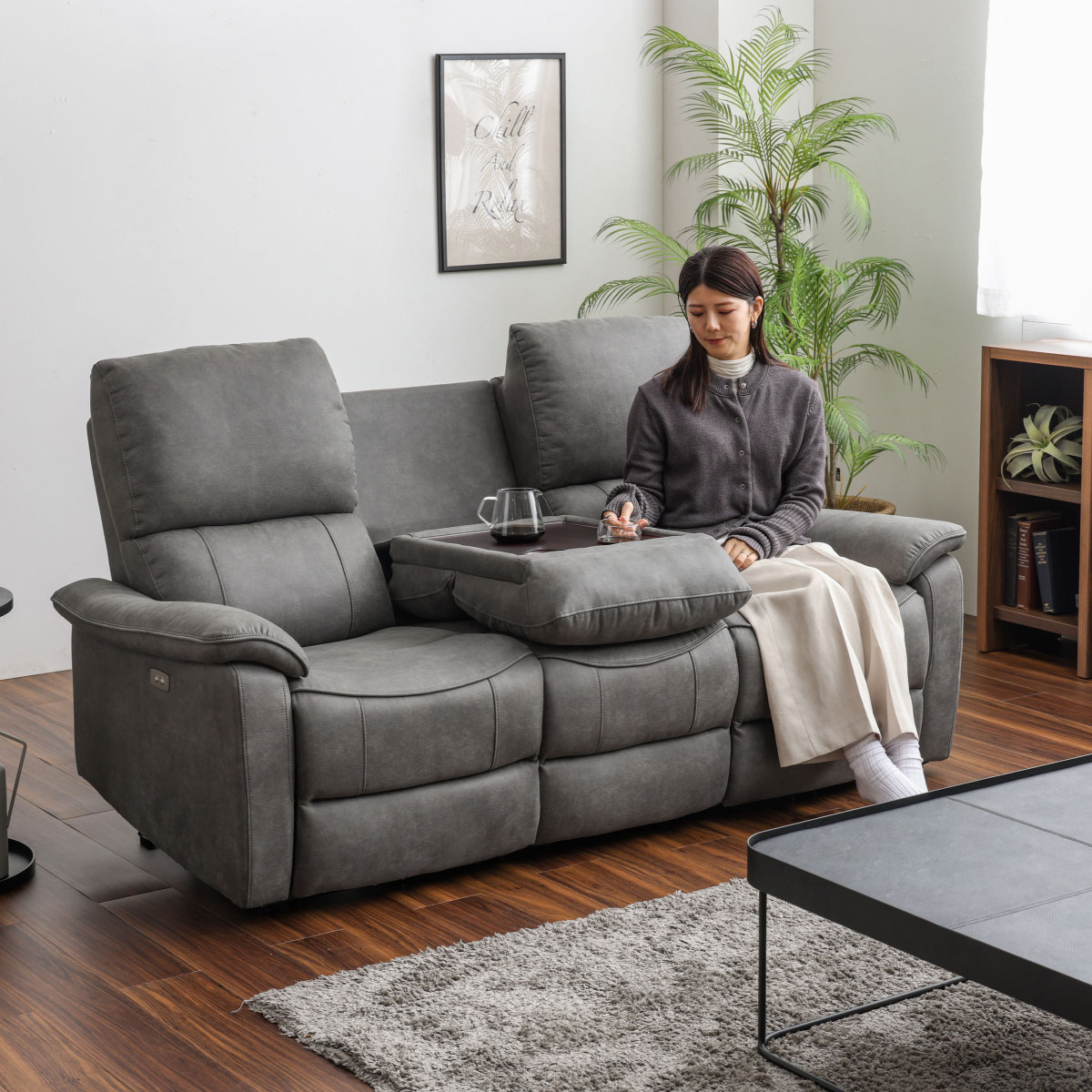 ジャグ 3人掛け電動ソファ 幅183cm ｜関家具公式通販サイト