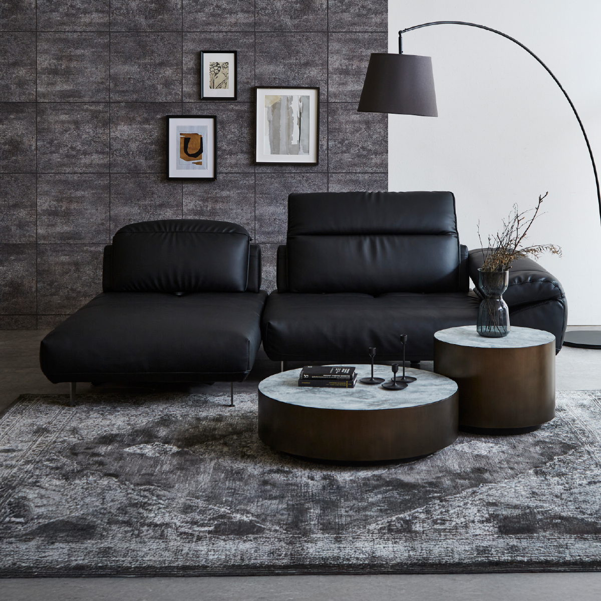 ロニーダス 右カウチソファ 幅261cm ｜関家具公式通販サイト