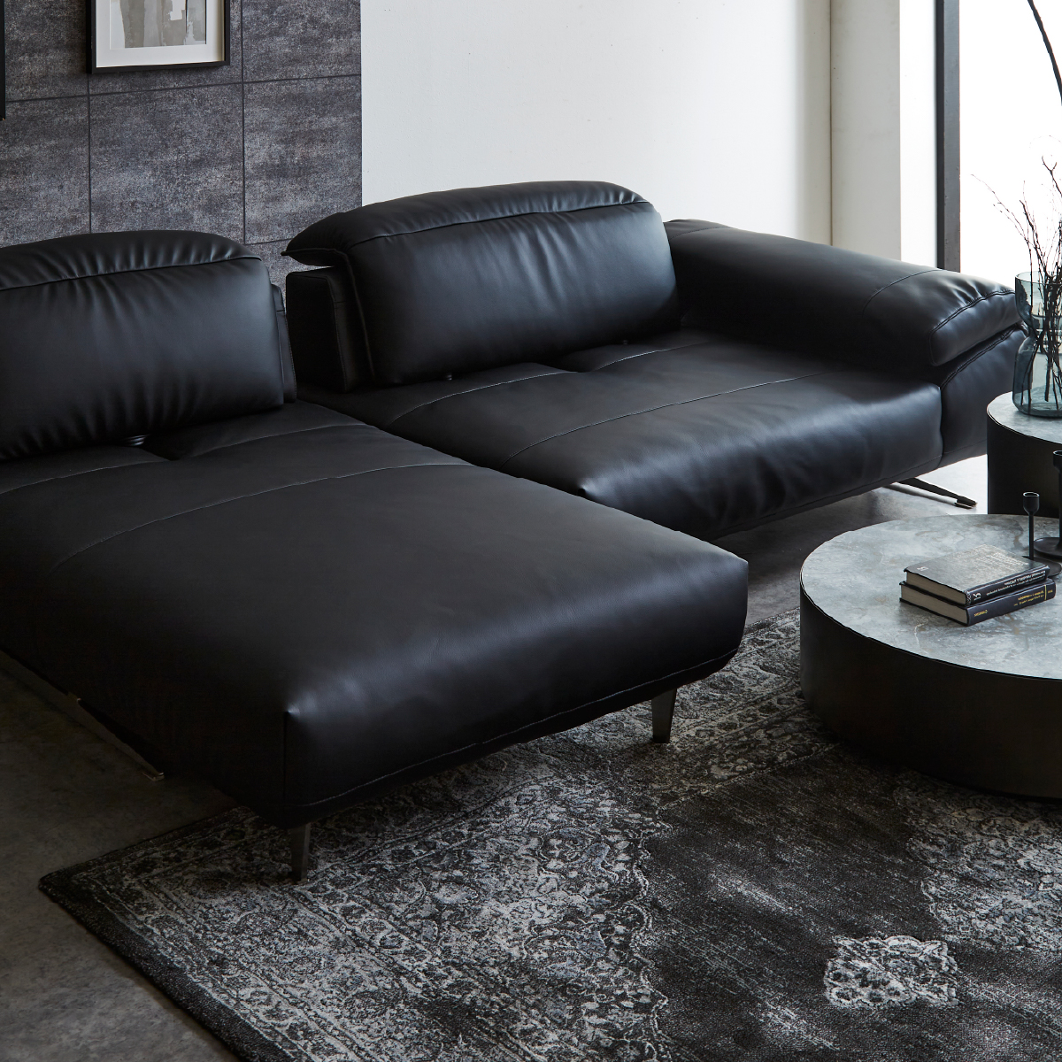 ロニーダス 右カウチソファ 幅261cm ｜関家具公式通販サイト