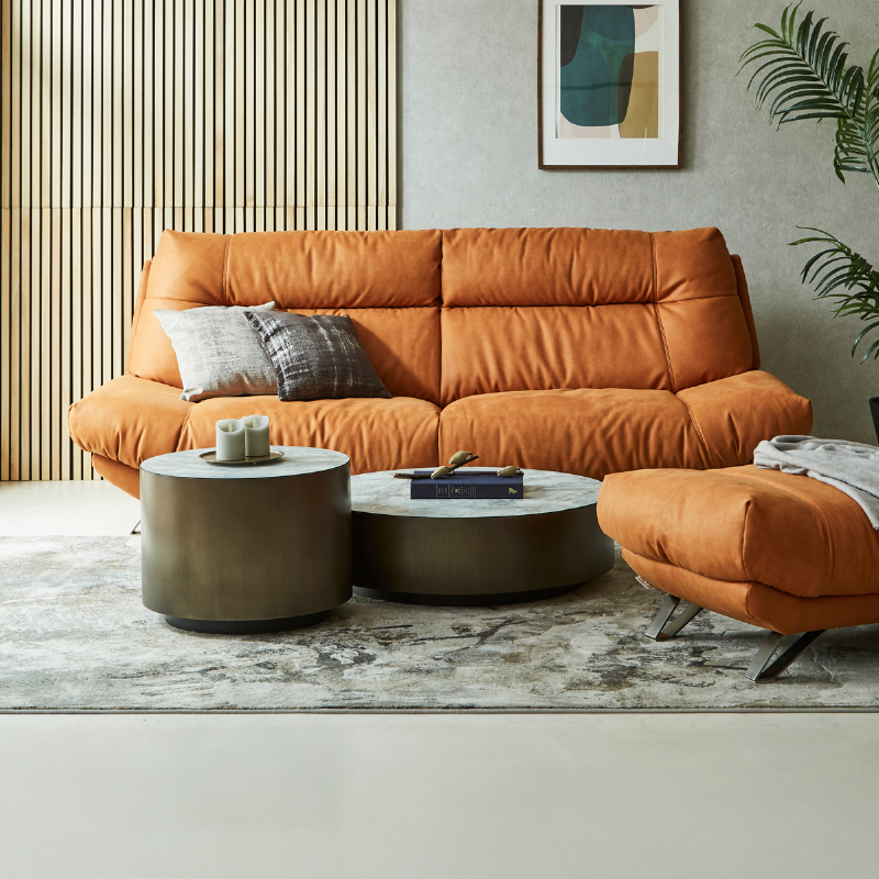 ブルネロ　3人掛けソファ　幅197cm