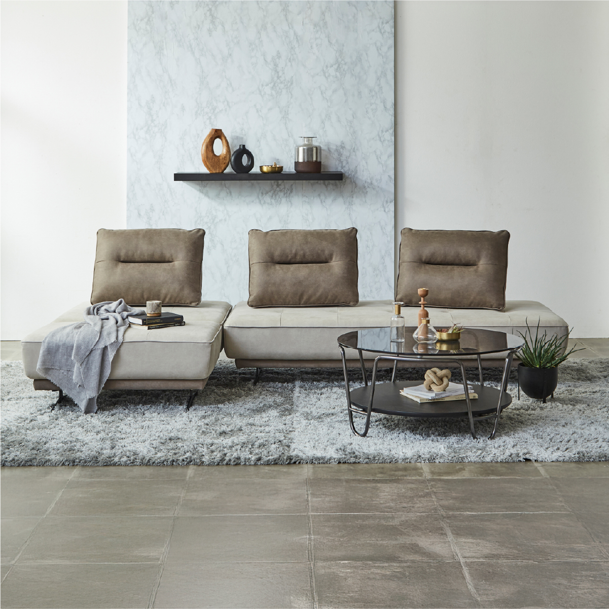 アベンタ 3人掛けソファ 幅180cm ｜ RELAX FORM®/リラックスフォーム