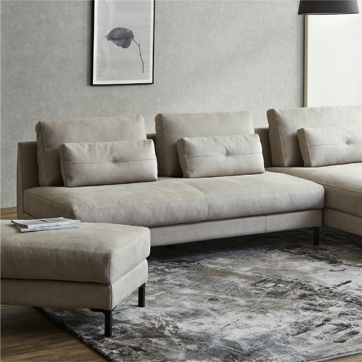 アデルーナ　2人掛けソファ　幅161cm