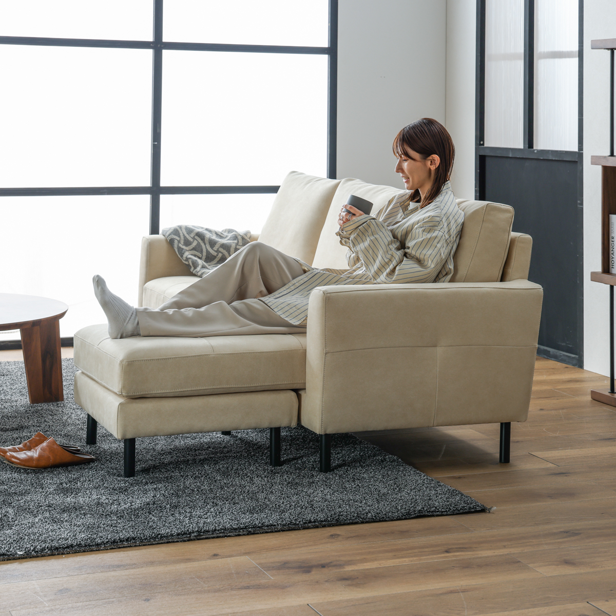 ソラン カウチソファ 幅189cm ｜ RELAX FORM®/リラックスフォーム