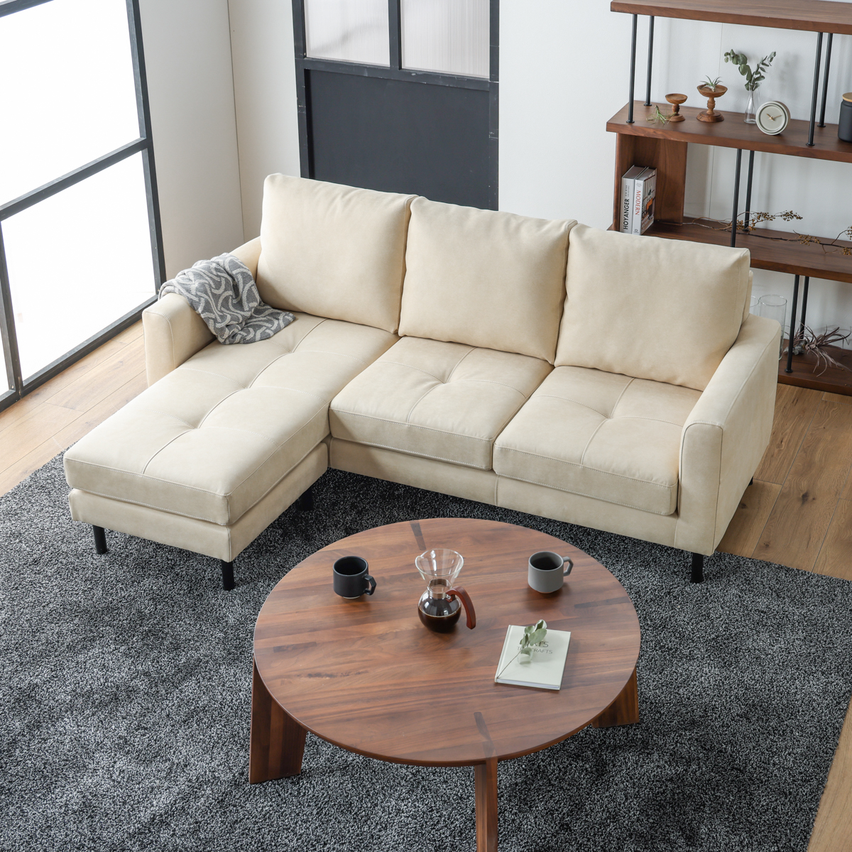 ソラン カウチソファ 幅189cm ｜ RELAX FORM®/リラックスフォーム