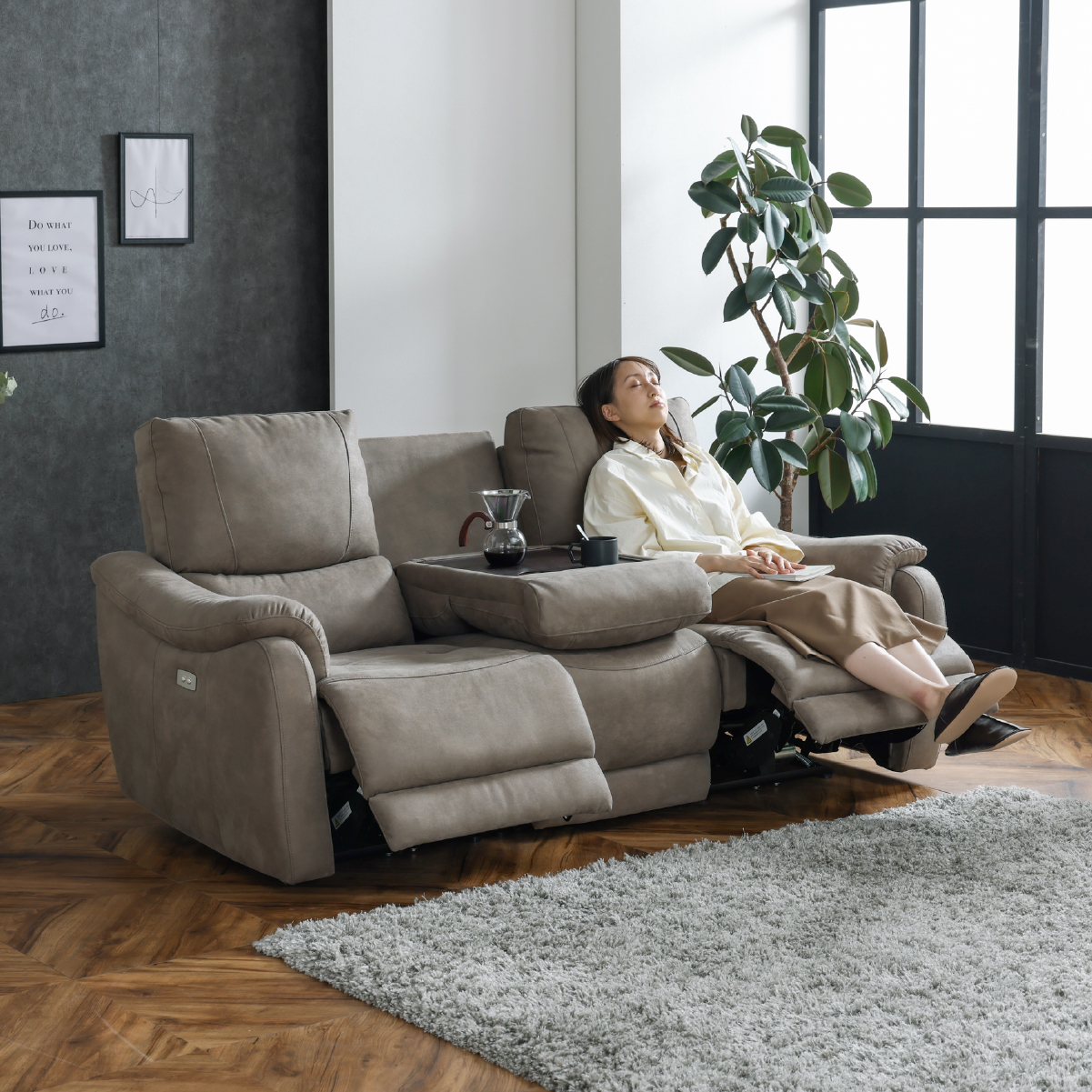 アニマ 3人掛けソファ 幅190cm ｜ RELAX FORM®/リラックスフォーム