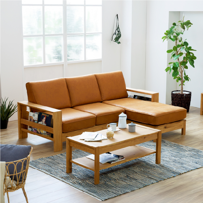 コパンⅡ カウチソファ 幅205cm ｜RELAX FORM®（リラックスフォーム