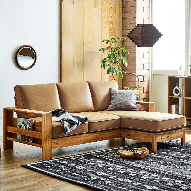 コパンⅡ カウチソファ 幅205cm ｜RELAX FORM®（リラックスフォーム