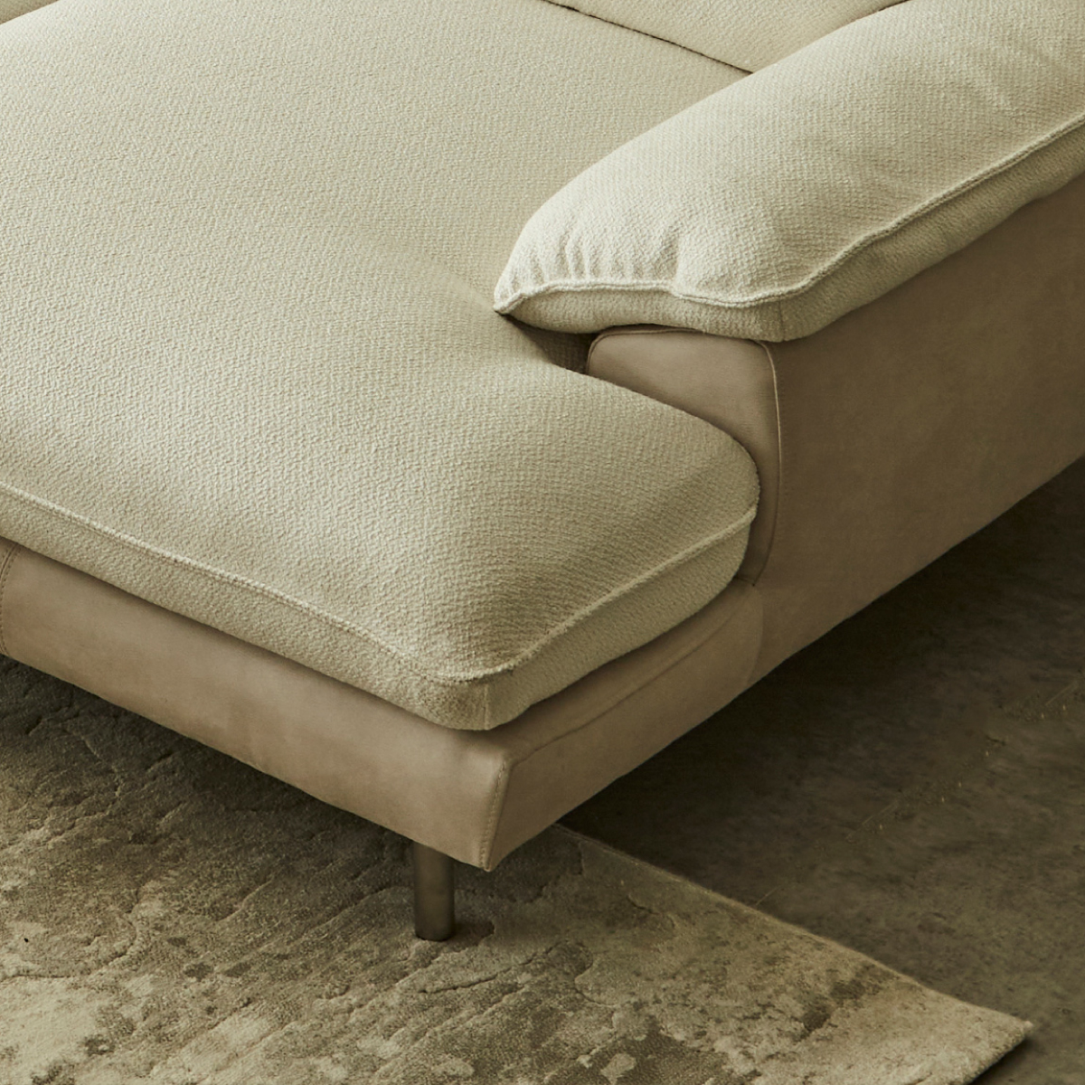 クレアージュ　カウチソファ　幅241cm