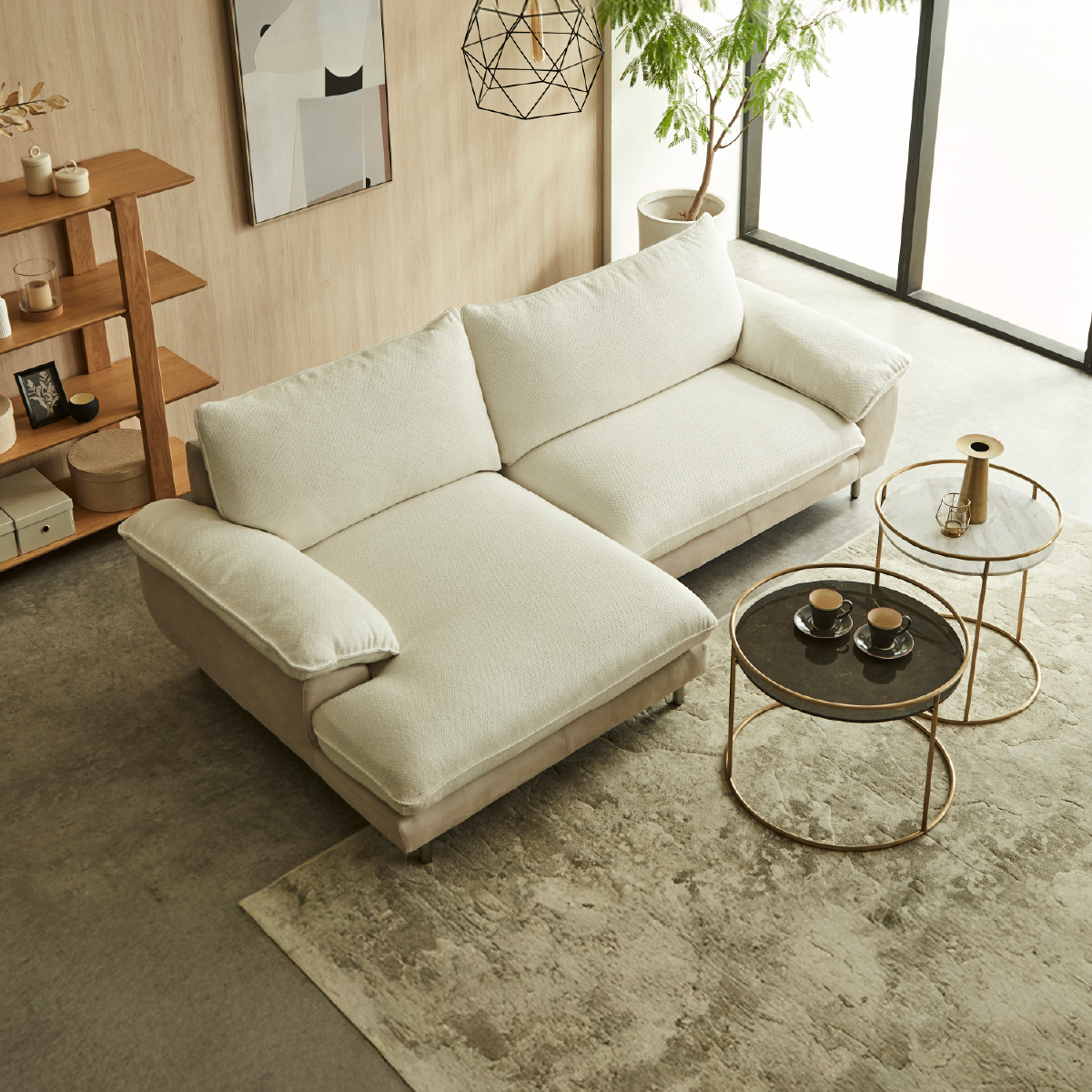 クレアージュ　スモールカウチ　幅220cm