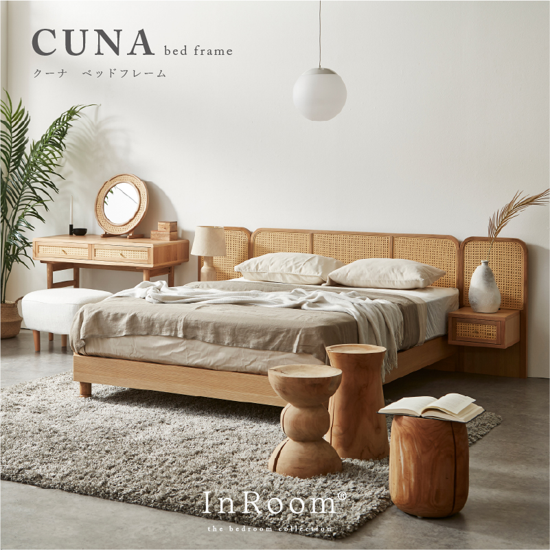 クーナ ベッドフレーム