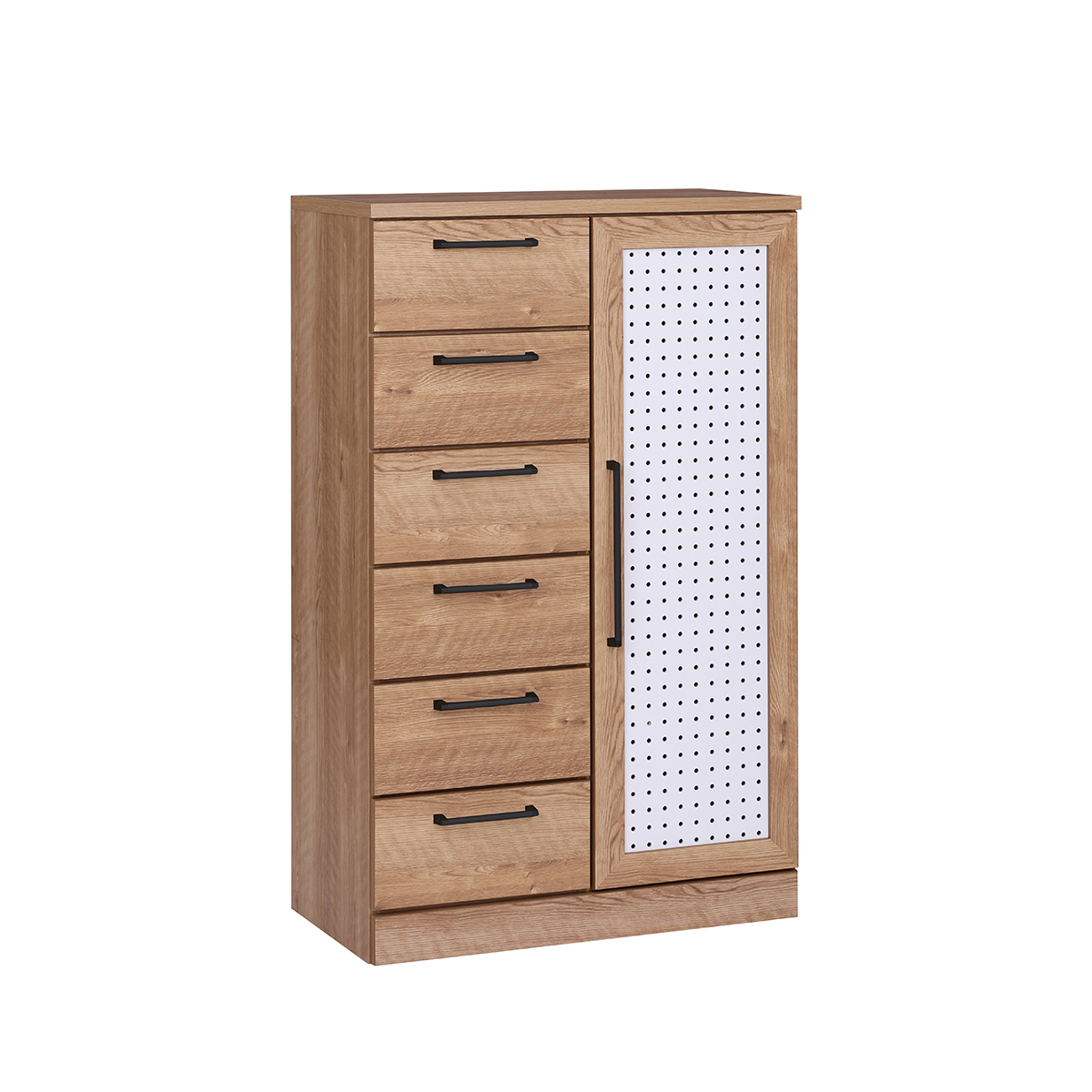 120Lキャビネット ﾌｧｰｽﾄ (OAK/WH) ｜家具・インテリア通販の関家具【公式】