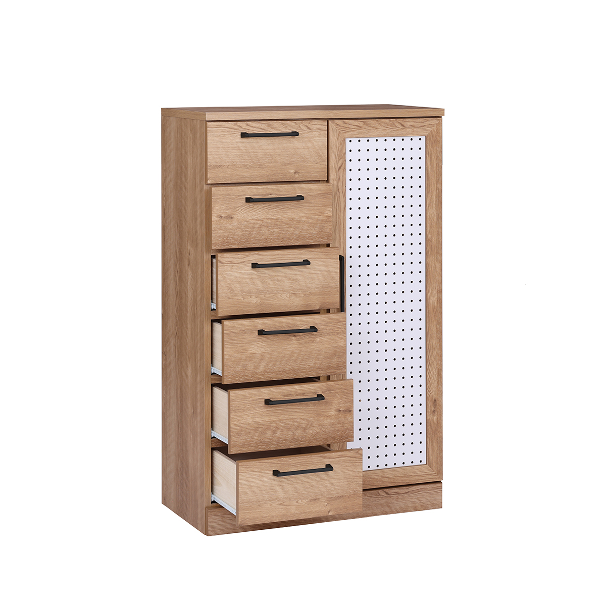 120Lキャビネット ﾌｧｰｽﾄ (OAK/WH) ｜家具・インテリア通販の関家具【公式】