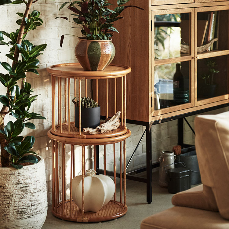 シルバ サイドテーブル ナチュラル