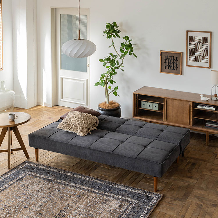 フレット ソファベット3人掛け