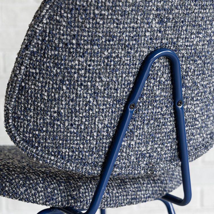 アボック ダイニングチェア 肘無 カラー脚