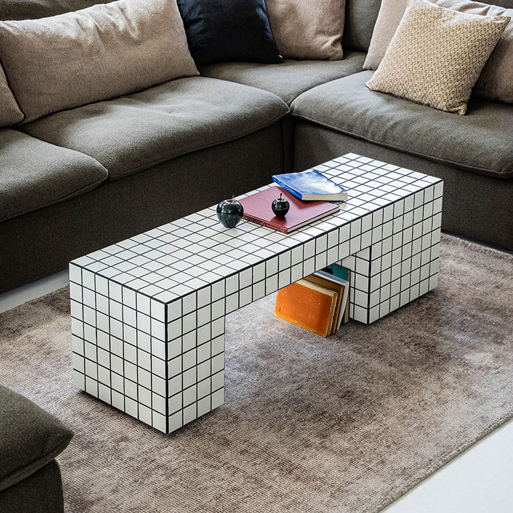 テラ センターテーブル コの字型