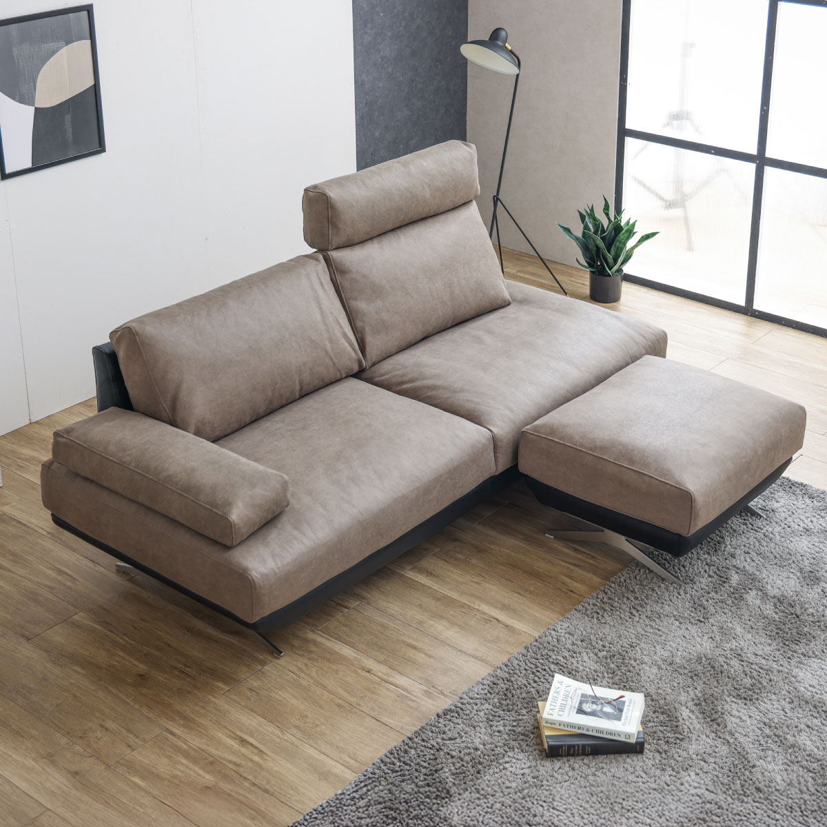 コルトーナ 3人掛けソファ 幅198cm