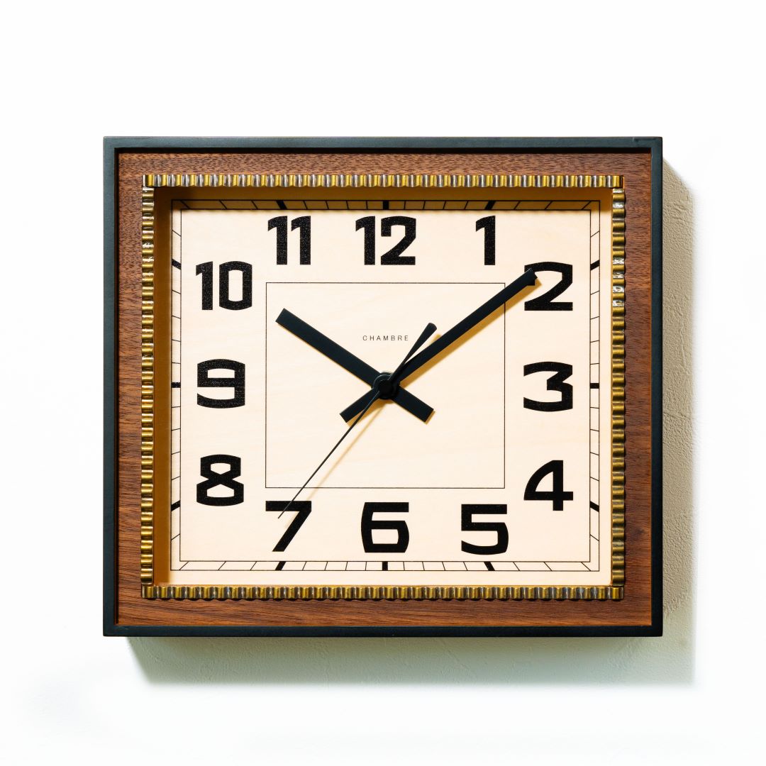 ブラス クロック ソリッド