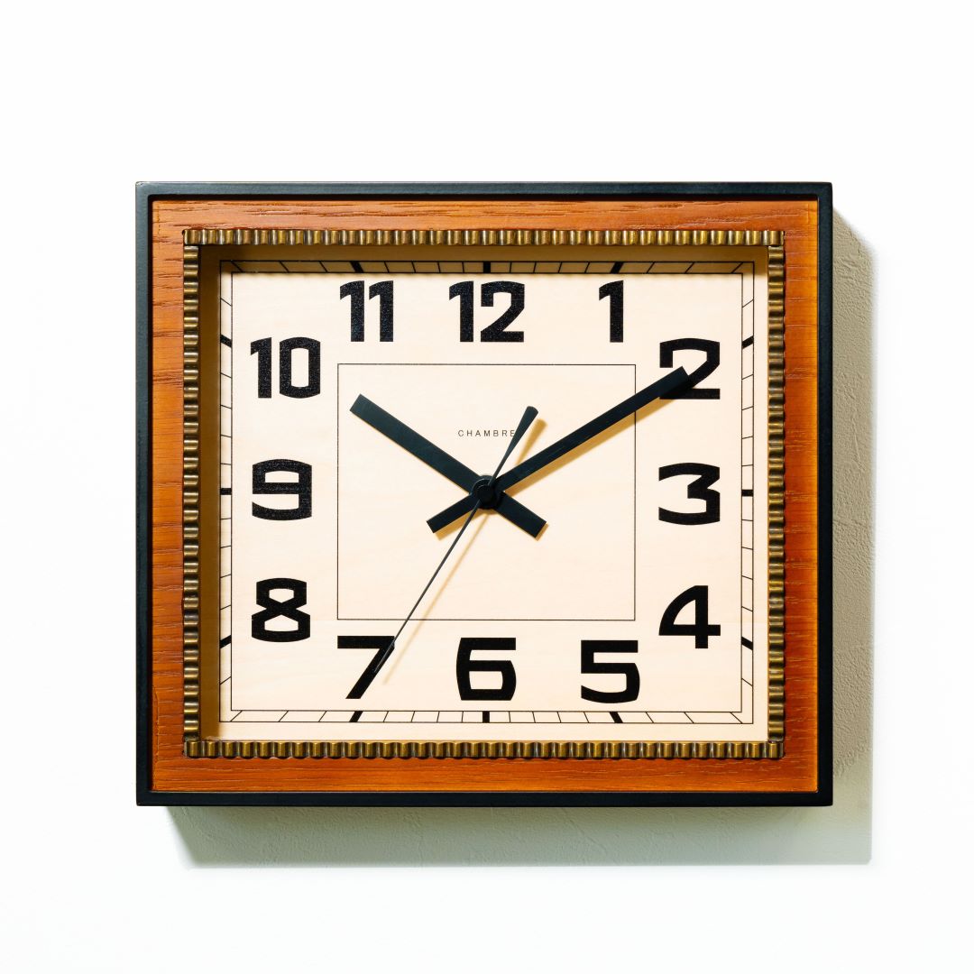 ブラス クロック ソリッド