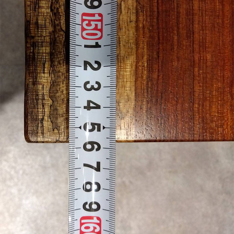 【SOLD OUT】一枚板　ブビンガ　1658-7-1　(W155cm)　ダイニングテーブル