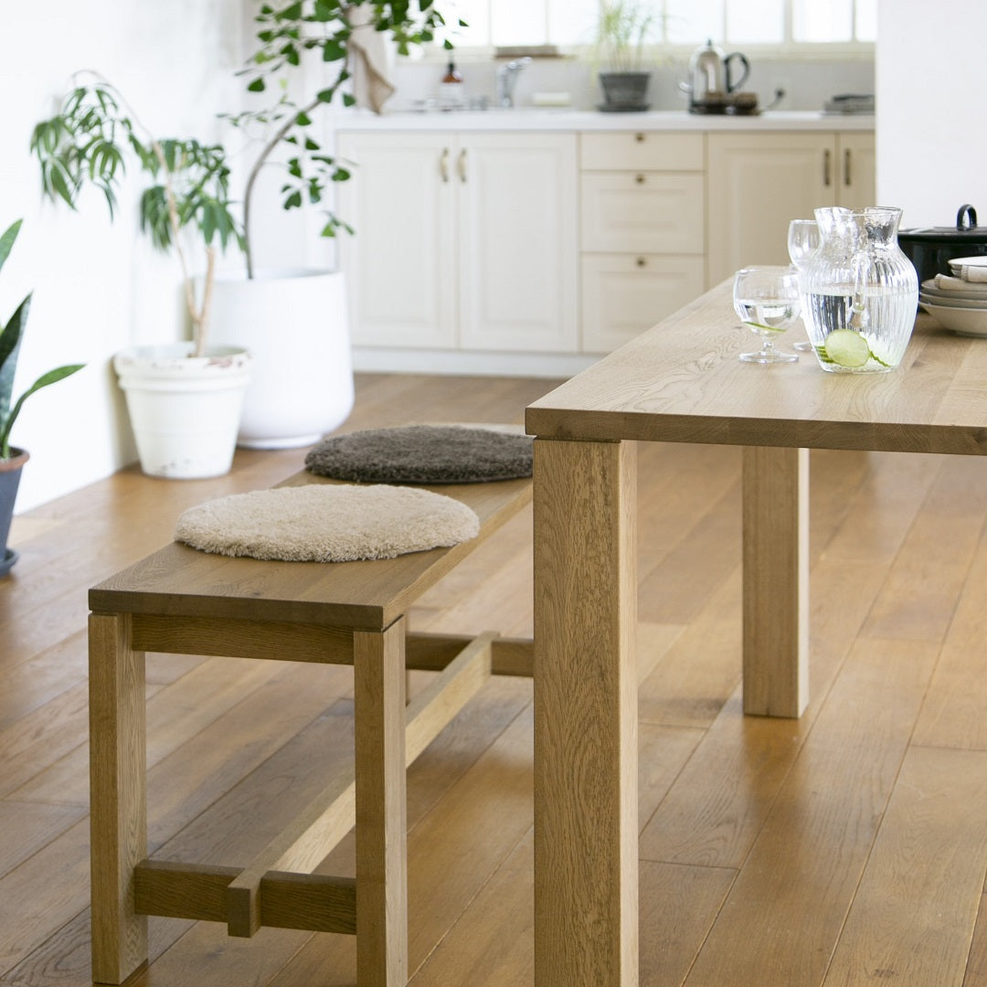 洗えるチェアー ラグ