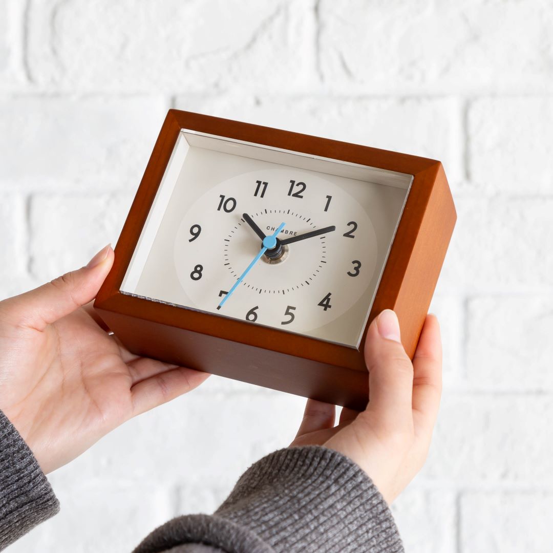 ひのき テーブルクロック