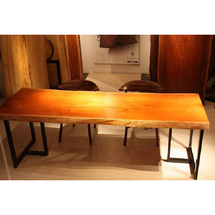 【SOLD OUT】一枚板　チェリー　124　(W215cm)　アウトレット品　デスク