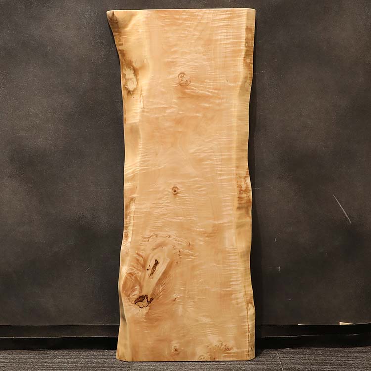 【SOLD OUT】一枚板　トチ　C-765　(W120cm)　ベンチ