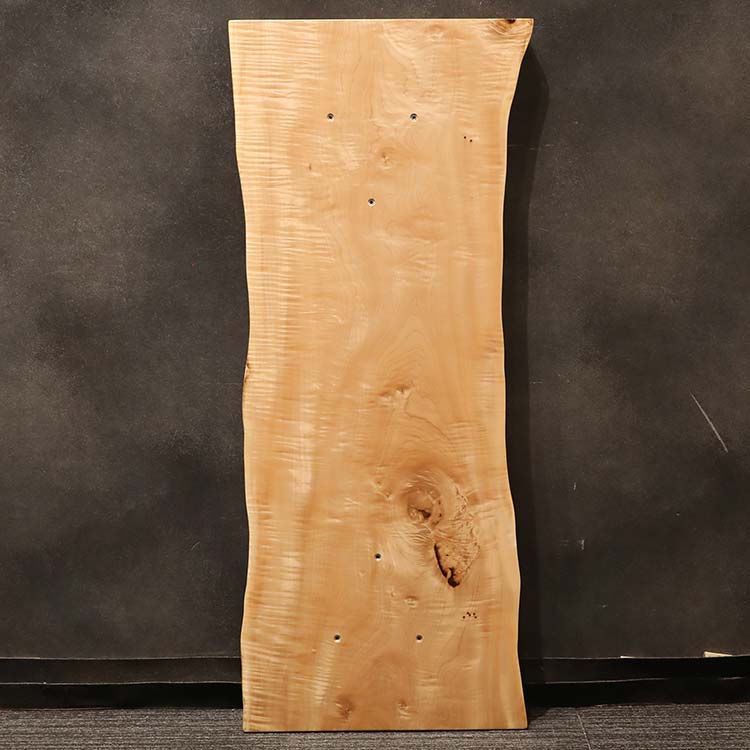 【SOLD OUT】一枚板　トチ　C-765　(W120cm)　ベンチ