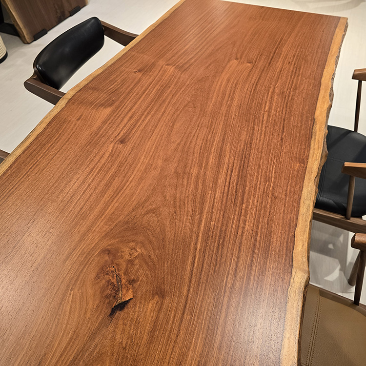 一枚板　カリン　GR-68-2704　（W185cm）　ダイニングテーブル