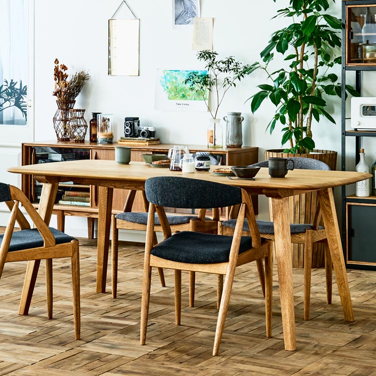 デッケ ダイニングテーブル スクエアタイプ