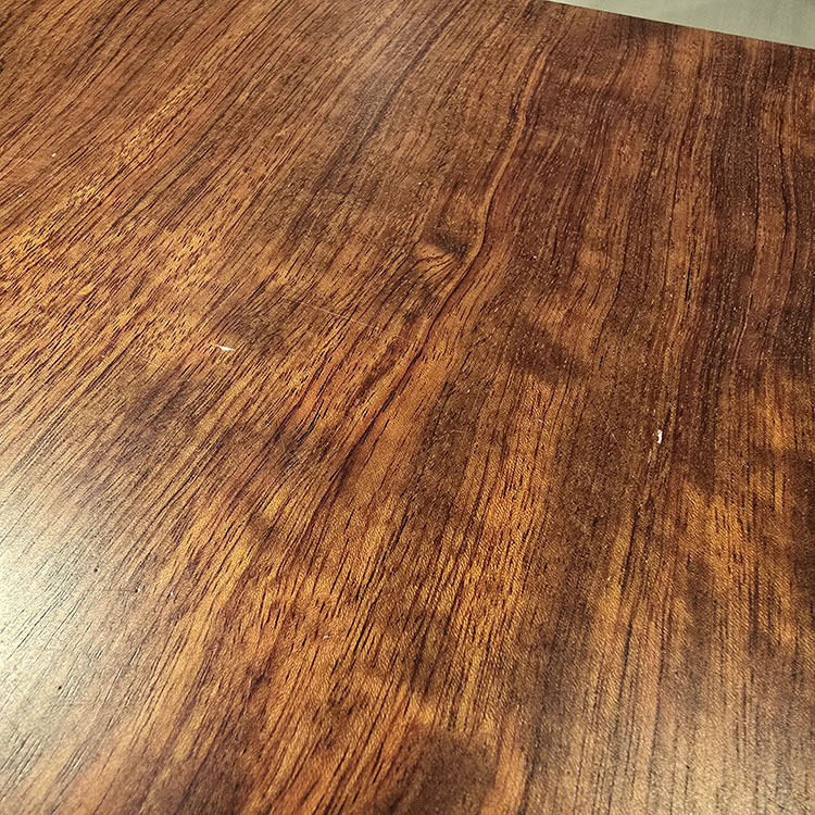 一枚板　ブビンガ　712-1/2-5-2　(W170cm)　アウトレット品　ダイニングテーブル