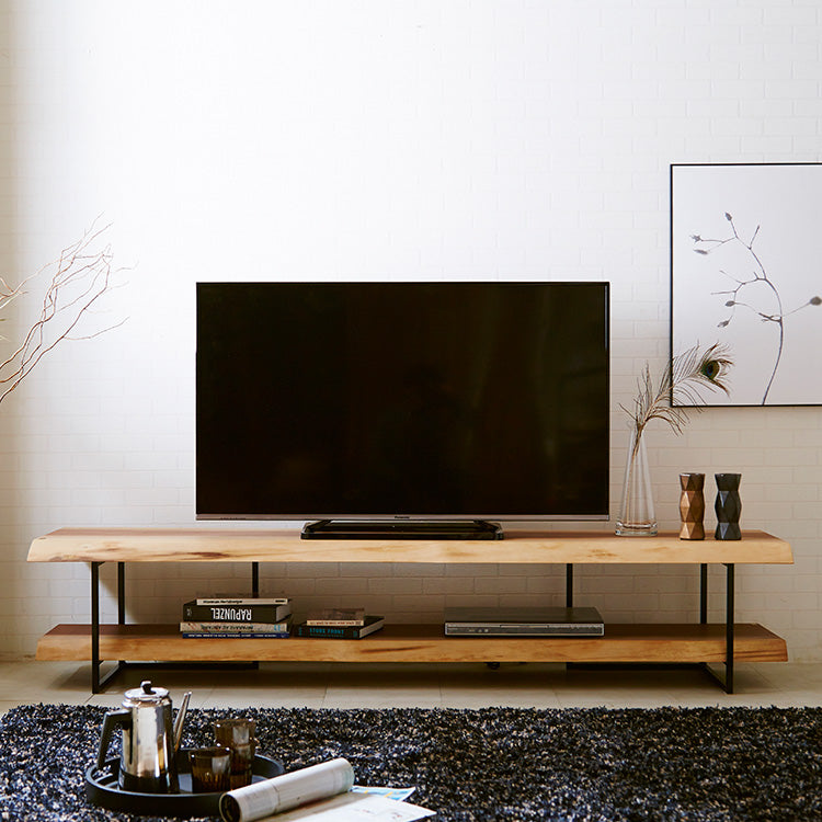 【テレビボード用】 エルカ脚　ブラック　※2本1組