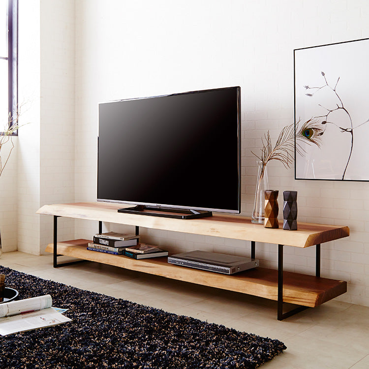 【テレビボード用】 エルカ脚　ブラック　※2本1組