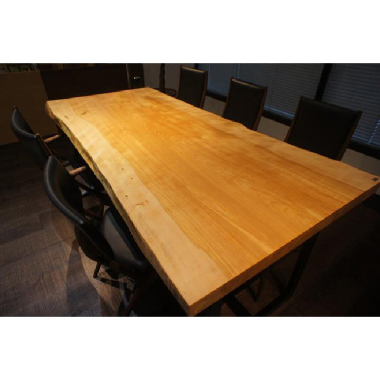 【SOLD OUT】一枚板　マカバ(杢)　5117-2　(W180cm)　アウトレット品