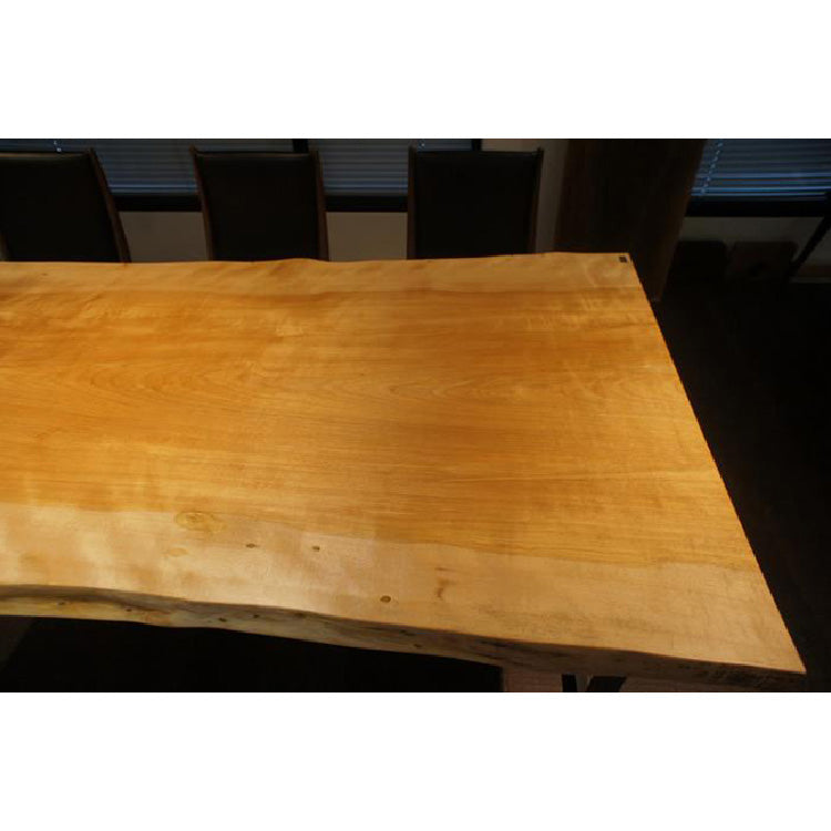 【SOLD OUT】一枚板　マカバ(杢)　5117-2　(W180cm)　アウトレット品