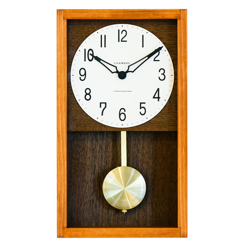 振り子時計 ヒノキペンデュラム クロック