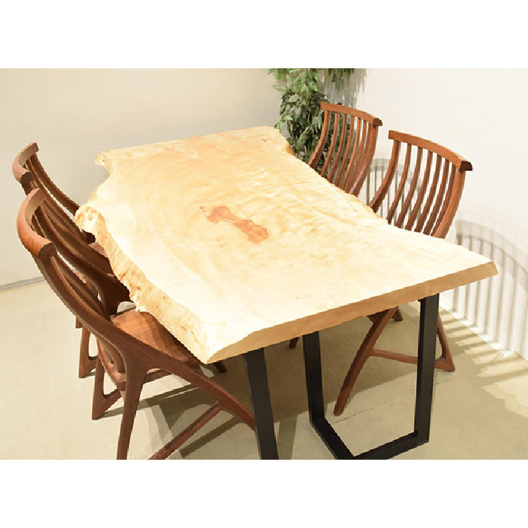 一枚板　トチ　CN-1044-2802　(W200cm)　ダイニングテーブル