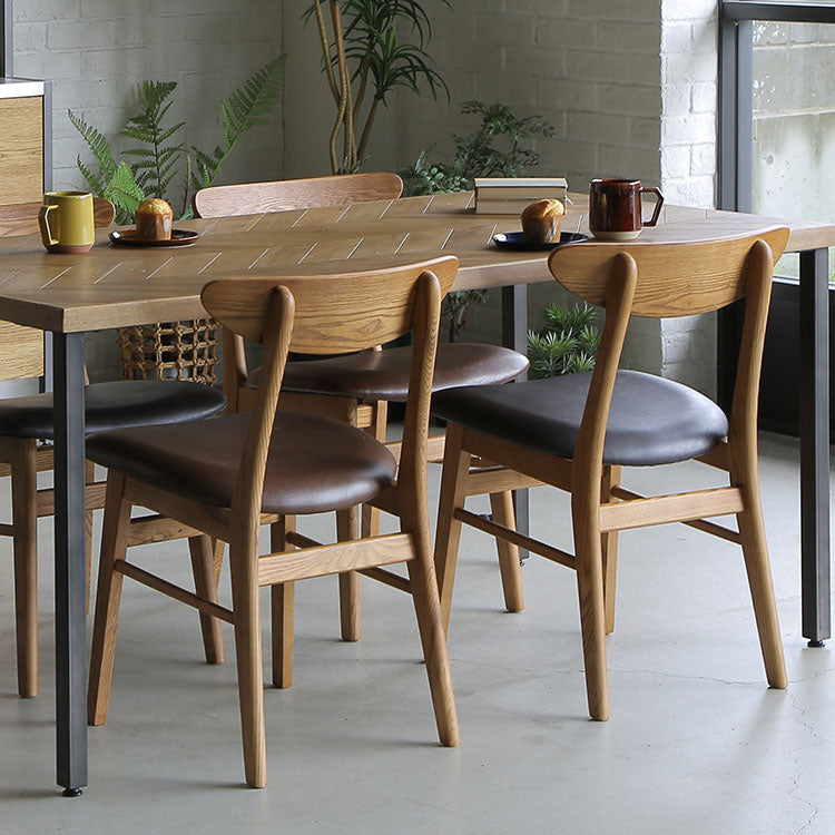 マーク ダイニングチェア 木色アッシュブラウン | 家具・インテリア